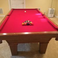 Pool Table with Ping Pong Topper